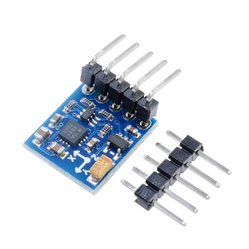 FORIOT 3Pcs GY-271 Triple Axis Compass Magnetometer Sensor Module QMC5883L Electronic Compass Module(Electronic Integrated Circuits) - Image 2